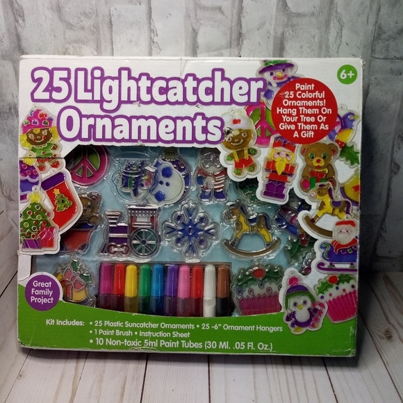 25 Lightcatcher Ornaments Kids Craft Hobby Set - Picture 5 of 10